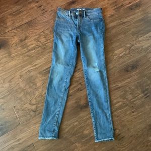 Girls Size 14 Old Navy Ballerina Jeggings Raw Hem